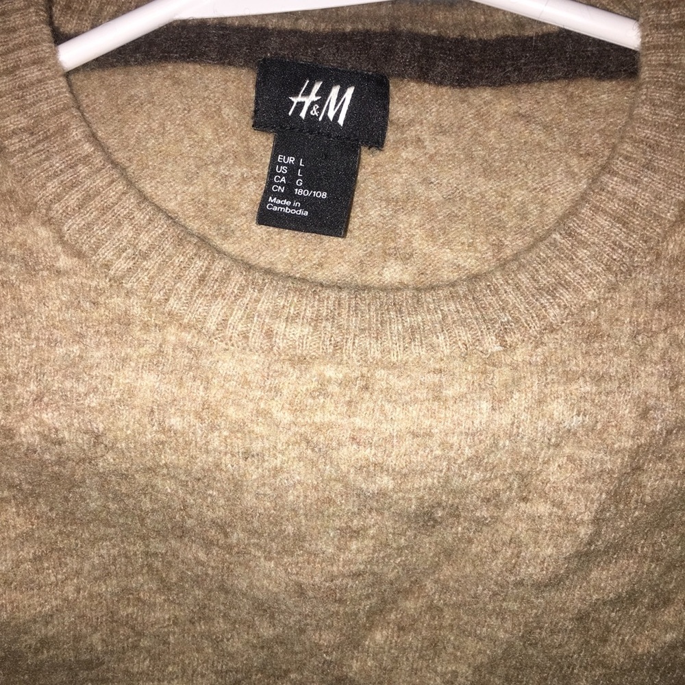 H&M elbow patch sweater